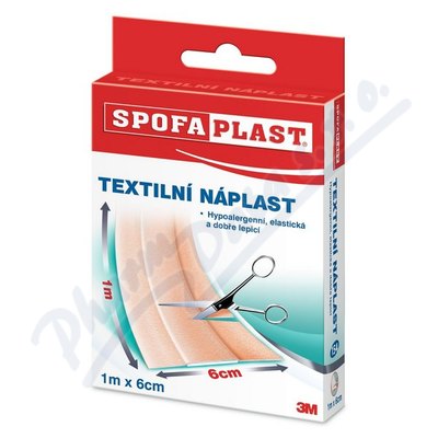 3M Spofaplast 154 Textil.nápl rychloobvaz 6cmx1m