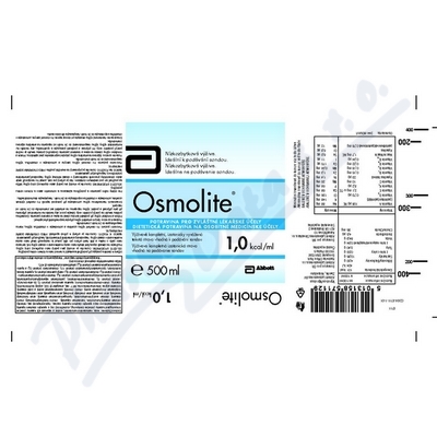 OSMOLITE por.sol.1x500ml 1.0 kcal/ml