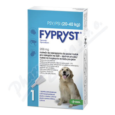 Fypryst 268mg spot-on pro psy 1x2.68ml
