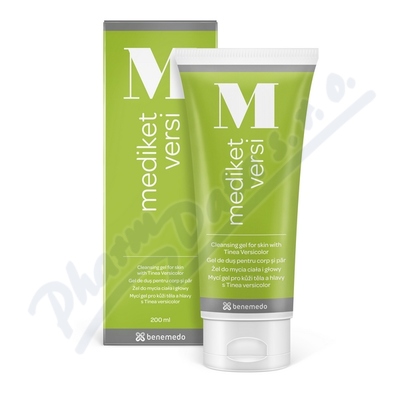 Mediket Versi mycí gel Pityriasis versicolor 200ml