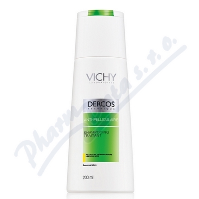 VICHY DERCOS Šampon lupy suché vlasy 200ml