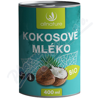 Allnature Kokosové mléko BIO 400ml