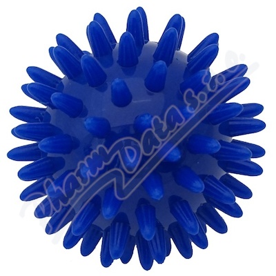 KineMAX Hedgehog Masážní míček ježek 6cm modrý