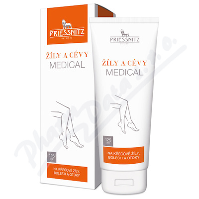 Priessnitz Žíly a cévy Medical 125ml