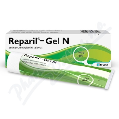 Reparil-Gel N 10mg/g+50mg/g gel 100g I