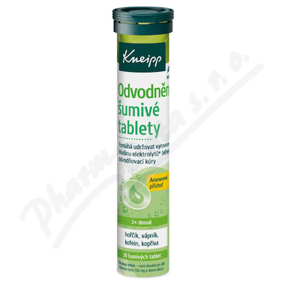 KNEIPP Odvodnění šumivé tablety 20 tablet