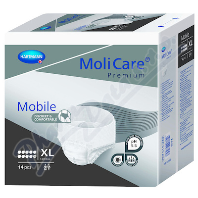 Inkont. kalh. MOLICARE MOBILE 10kapek XL 14ks