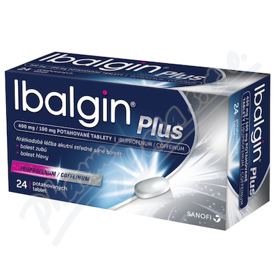 Ibalgin Plus 400mg/100mg tbl.flm.24