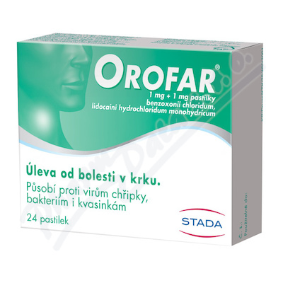 Orofar 1mg/1mg pas.24