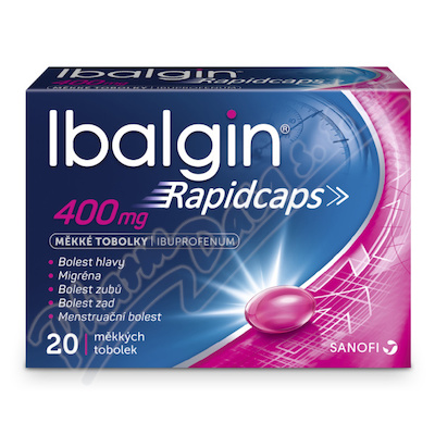 Ibalgin Rapidcaps 400mg cps.mol.20