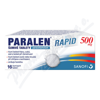 Paralen Rapid 500mg tbl.eff.16 II