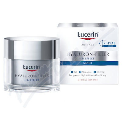 Eucerin HYALURON-FILLER+3xEFFECT noční krém 50ml