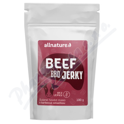 Allnature BEEF BBQ Jerky 100g