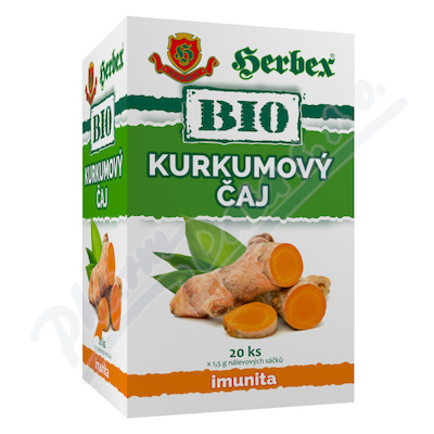 HERBEX BIO Kurkumový čaj n.s.20x1.5g