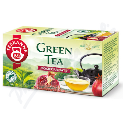 TEEKANNE Green Tea Pomegranate 20x1.75g