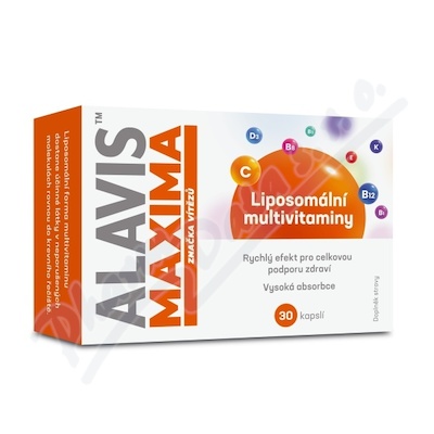 ALAVIS MAXIMA Liposomální vitaminy cps.30