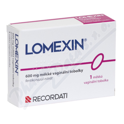 Lomexin 600mg vag.cps.mol.1