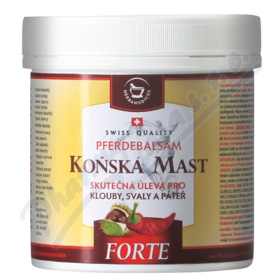 Herbamedicus Koňská mast forte hřejivá 500ml
