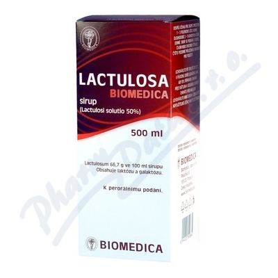 Lactulosa Biomedica 667mg/ml sir.1x500ml