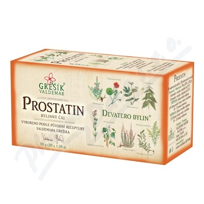 Grešík Devatero bylin Prostatin čaj n.s.20x1.5g