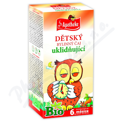 Apotheke Dětský čaj BIO uklidňující 20x1.5g