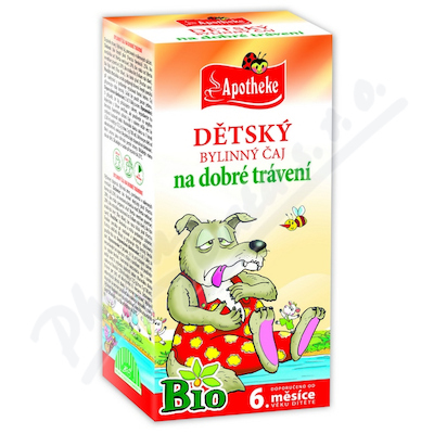Apotheke Dětský bylinný čaj dobré tráv.BIO 20x1.5g