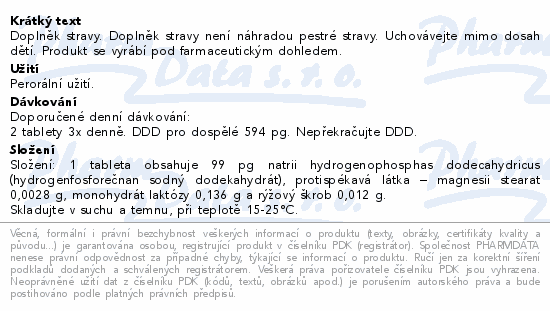 Natrium phosphoricum AKH tbl.60