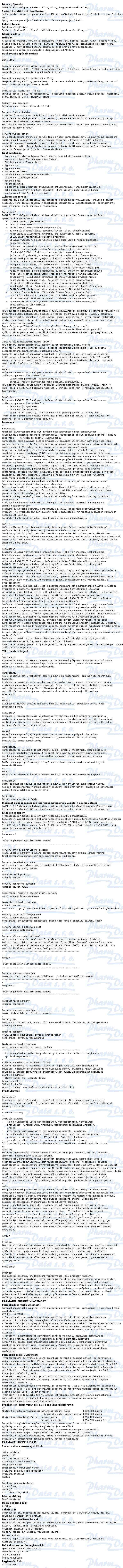Paralen Grip chřipka+bolest 500/25/5mg tbl.flm24 I